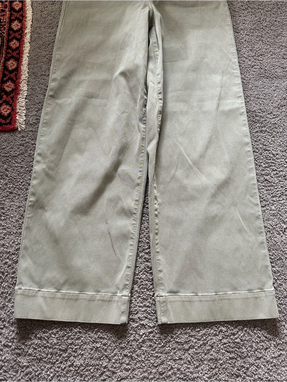SPANX Twill Cropped Wide Leg Pants - Picture 5 of 7